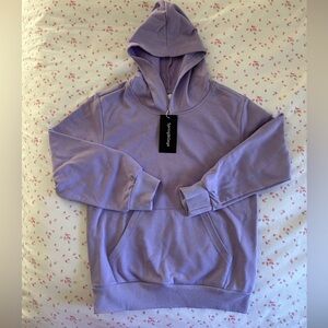 Nwt Spring & Gege purple Hoodie youth medium size 7/8